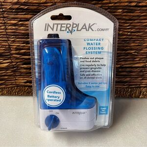 Interplak by Conair Compact Water Flossing System Model WJX New